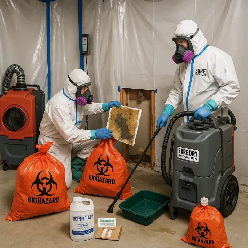 Contaminated Water Handling Protocols process in Centerville, SC