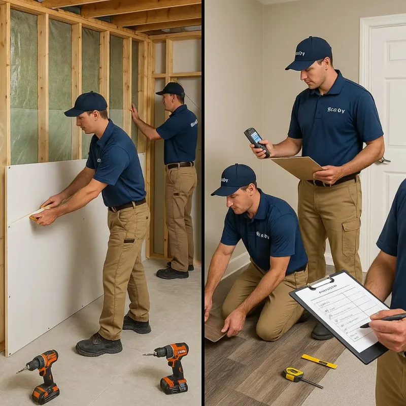 Repairs and Reconstruction process in Centerville, SC