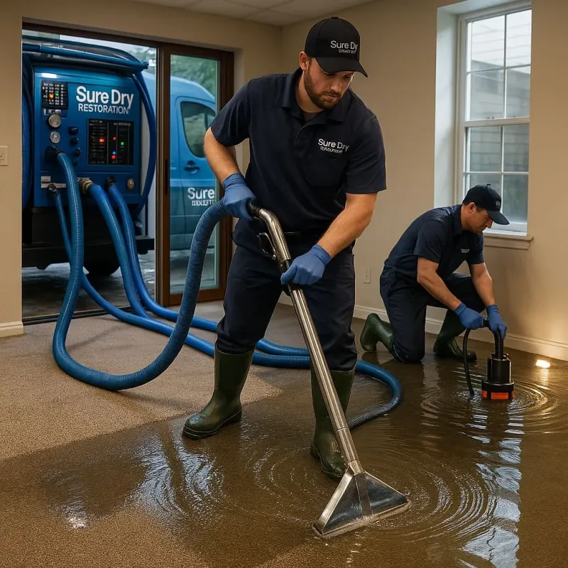 Water Extraction and Removal process in Centerville, SC